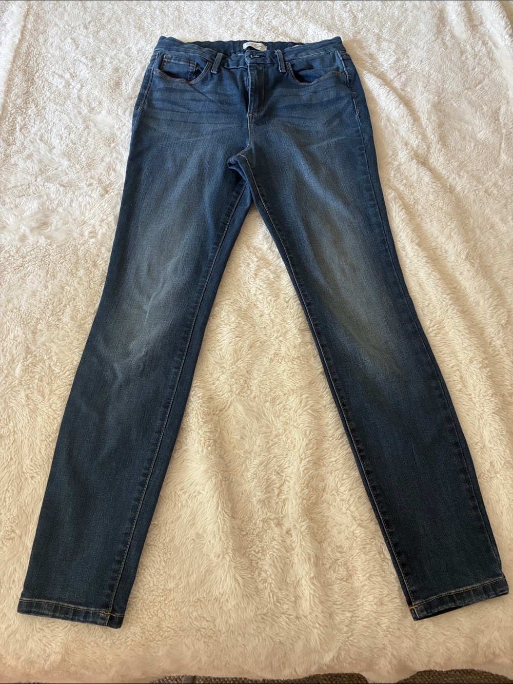 Jessica Simpson 8/30 High rise Slim Women's Stretch Skinny Jeans in Dark Blue
